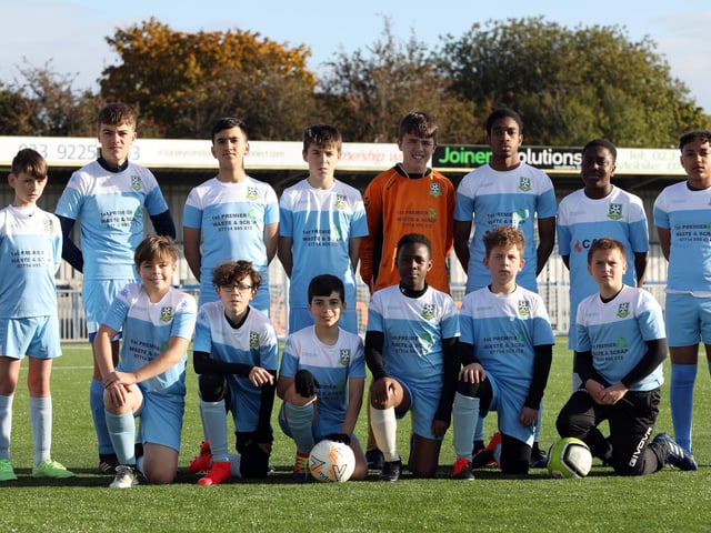 AFC Eastney U14s.  Picture: Chris Moorhouse