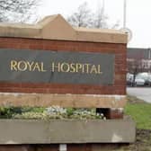 Chesterfield Royal Hospital.