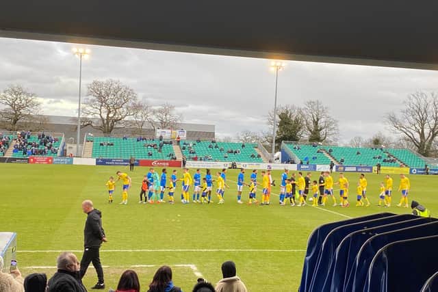The Spireites were held to a goalless draw at Solihull Moors.
