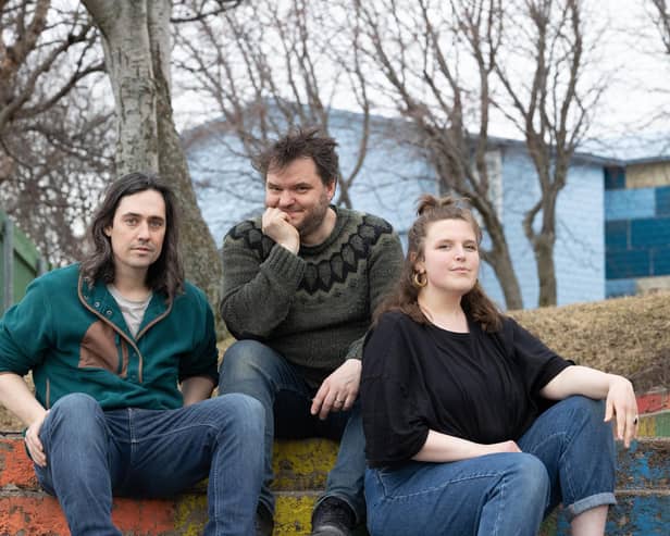 Lucy Ward, Adyn Townes and Svavar Knútur release their collaborative debut album, Unanswered, on October 6 and launch a UK tour at Deda Derby on October 13 (photo: Stephen McLachlan/WildeBloom)
