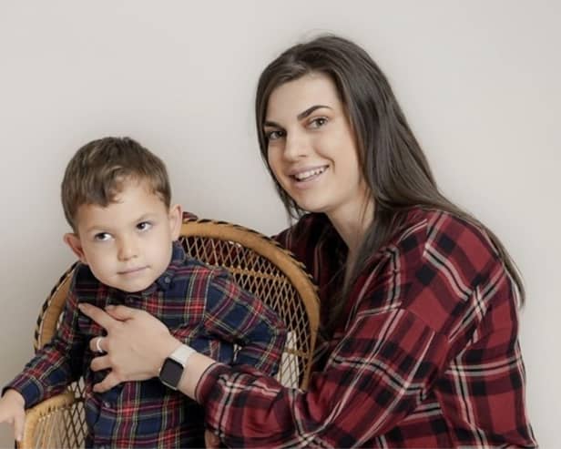 Ellie Tomlinson, from Chesterfield, applied to Derbyshire County Council for an EHCP plan for her son, Ruben, 4, who suffers from sensory processing issues and is nonverbal in 2022.