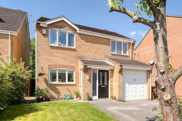 The four-bedroom detached home is on the market for offers in the region of £240,000.