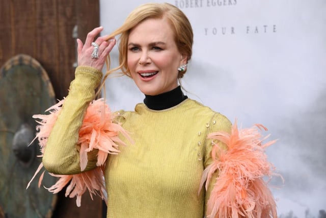 54 year old Nicole Kidman comes in next on the list, with 25% of voters giving her a "yes".
