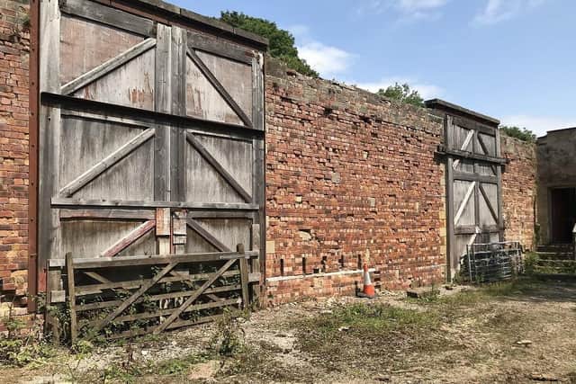 How the Goods Shed looked before renovations began.
