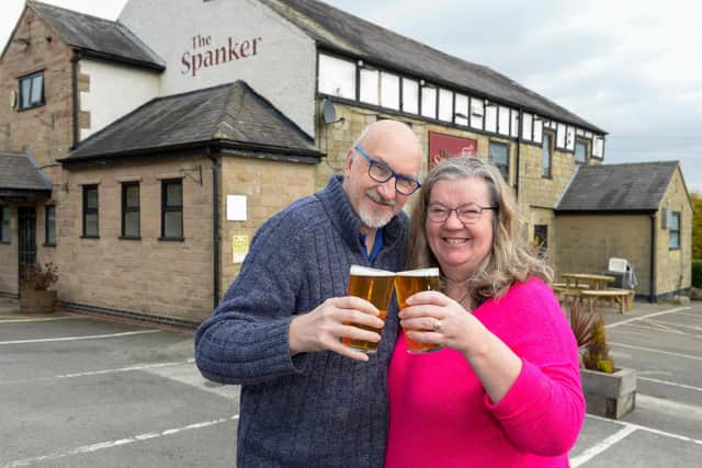 Licensees of The Spanker at Nether Heagh,  Cheryl and Paul Brew. Photo: Dean Atkins