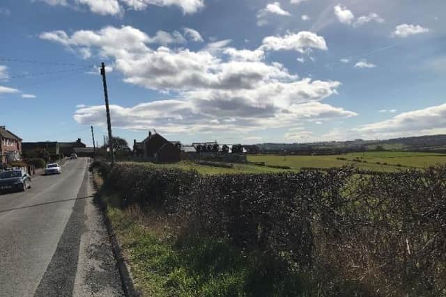 The site of the planned development at Duckmanton. Photo: Chesterfield Borough Council