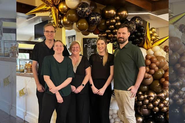Christine, Mick, Jenny, Sam and Charlie launched The Family Tree near Matlcok 10 years ago. After braving difficulties, including issues with heating and global pandemics, the restaurant and the Bed and Breakfast at the edge of the Peak District is thriving, getting more and more popular.