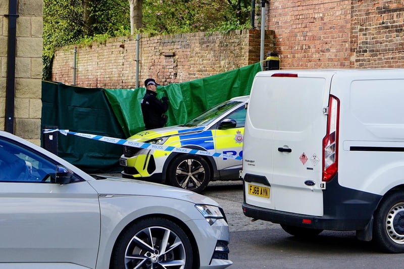 Man pronounced dead – as photos show scene of police incident in ...