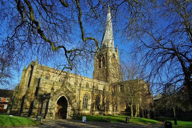 Detectives are keen to hear from anyone who was in the area of the Crooked Spire churchyard between 12.45am and 1.20am and may have witnessed an altercation.
Photo: Derbyshire Times