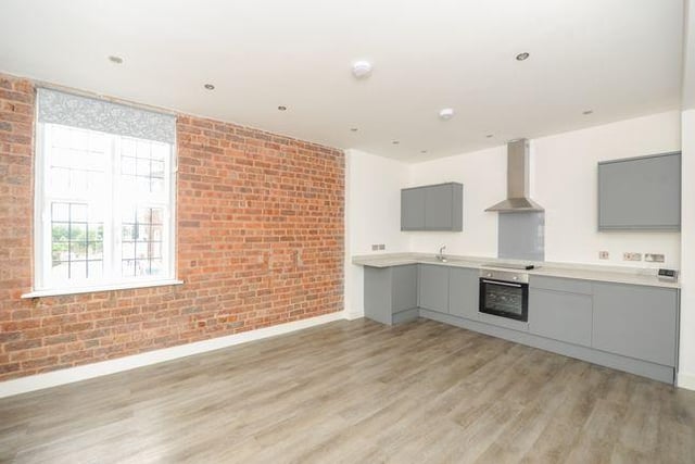 This two bedroom "luxury" on Knifesmithgate, is down the street from the famous church. It's on the market for £119,950. Marketed by Redbrik Estate Agents, 01246 920990.