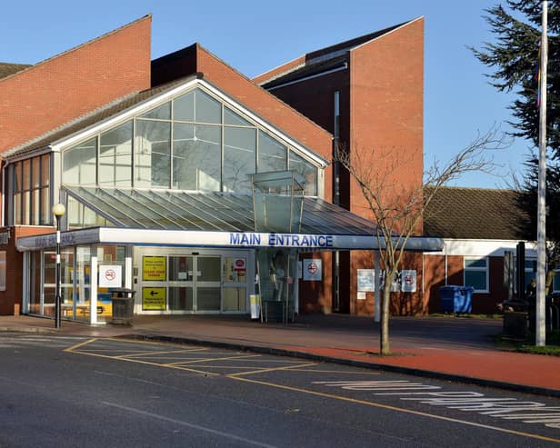 Chesterfield Royal Hospital has been flagged as one of eight NHS trusts in England doing better than the national average for maternity patient experience. (Photo: Rachel Atkins/Derbyshire Times)