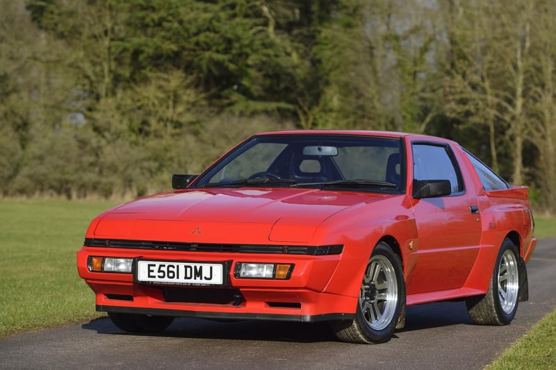 The heritage fleet's Starion is a glorious slice of 1980s nostalgia with its wedge design and pop-up headlights. Under the bonnet is a turbocharged 2.0-litre four-cylinder engine which has just undergone an ovehaul, along with the turbo, to ensure it's as good to drive as it is to look at.