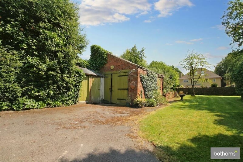 The coach house in the grounds of the property is currently used for storage but could be redeveloped, subject to planning consent.