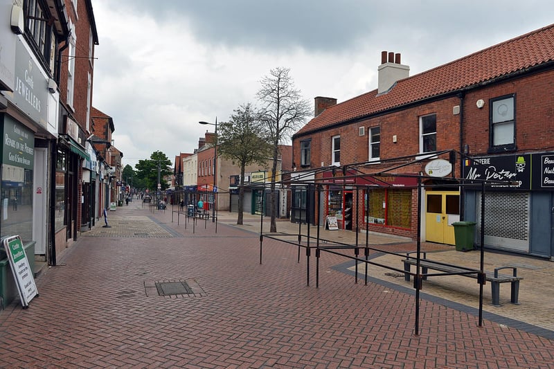 The town centre was like a ghost town during the first lockdown