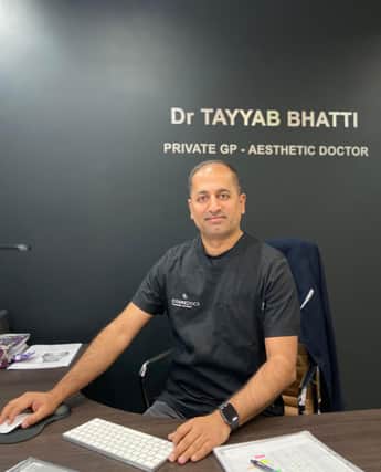 Dr Tayyab Bhatti, director of Cosmedocs Midlands