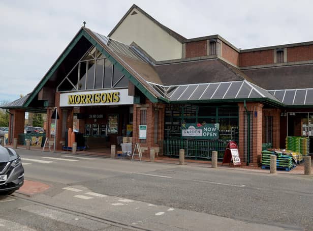 Morrisons, at Brampron in Chesterfield