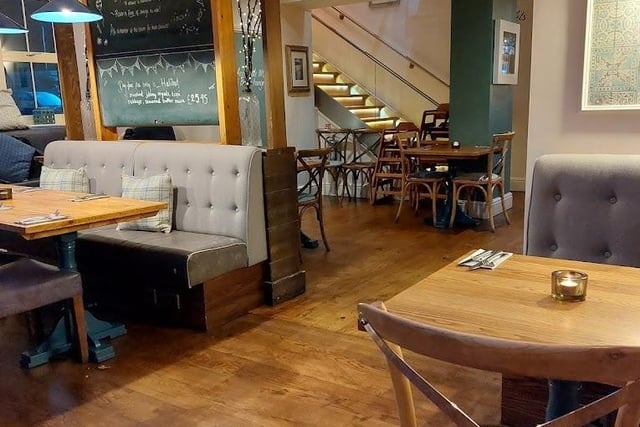 The Tickled Trout is described as being "deliciously Derbyshire". It has a 4.51/5 rating after 1,195 reviews.