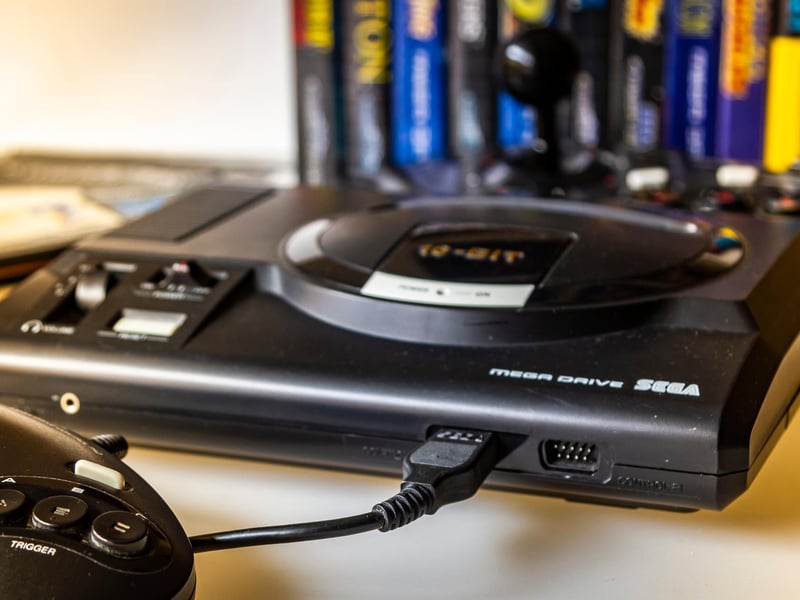 Console: Sega Mega Drive. Year of release: 1994. Estimated value (complete in box): £150