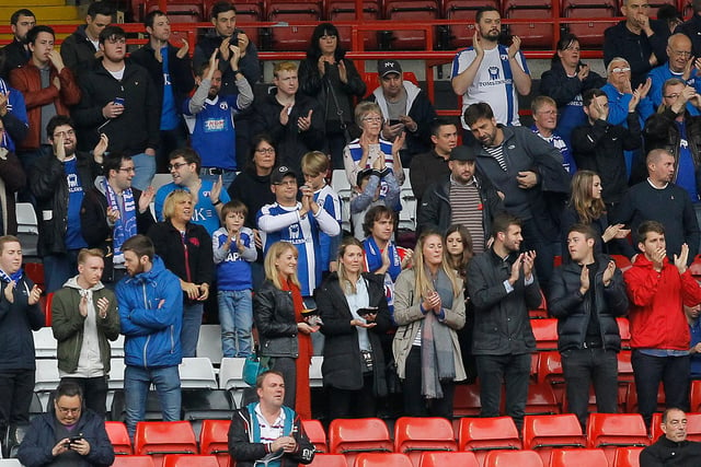 Town fans out in force at The Valley.