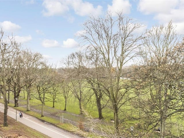 View across The Meadows.