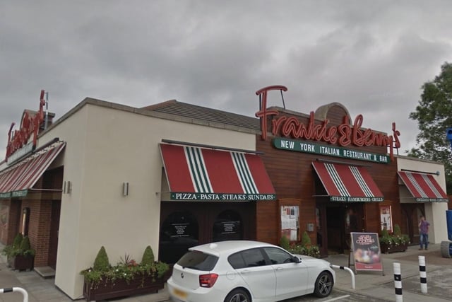 The old Frankie & Benny's restaurant at the Alma Leisure Park, off Derby Road, is set to be transformed into a Tim Hortons drive thru.