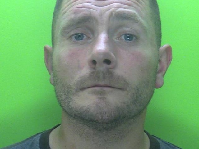John Kavanagh, 32, of no fixed abode, admitted charges of burglary, possession of a class B drug and assaulting a police officer.
He was sentenced to a total of 11 months in prison and ordered to pay a victim surcharge of £156.
