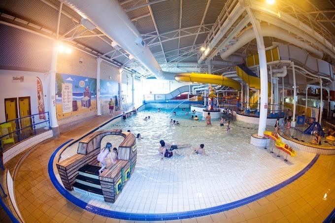 The fun pool has three water rides, a wave machine, rapids and water cannon or you master your stroke in the 25m competition pool. Water Meadows also features a gym and fitness area for those wanted a more active workout.