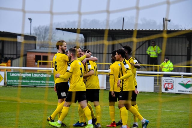 Leamington are the best behaved side with 46 yellows and one red.