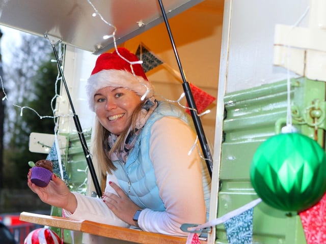 Roberts is the 29th most common Derbyshire surname, held by 2,625 people. This is derived from the ancient Germanic personal name Ro(d)bert, composed of the elements ‘hrōd’ (fame renown) and berht (bright famous). Pictured here is Amy Roberts of A's Treat Box.