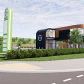 The service station of the future supporting more environmentally friendly energy use is the latest development to get the green light at Markham Vale.