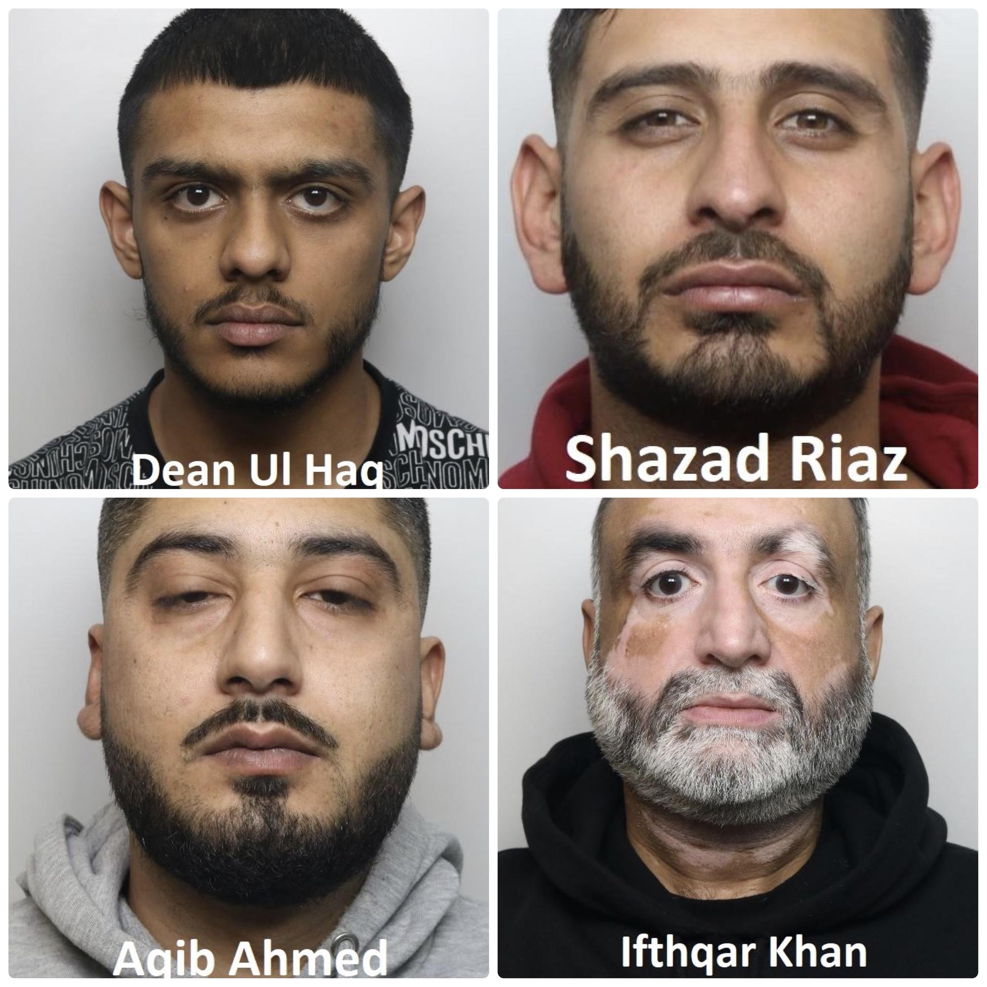 Chesterfield drugs gang jailed for 59 years after police discovered £ ...