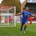 Will Grigg has scored nine goals this season. Picture: Tina Jenner