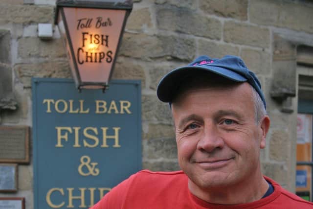 Pete Grafton, owner of Toll Bar Fish and Chips in Stoney Middleton