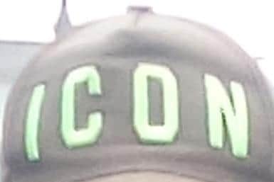 An Icon cap is another of Logan Folger's belongings taken after his death.