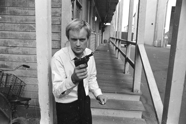 David McCallum starred in The Man from UNCLE and, more recently, NCIS. In 1954 he showed his versatility in Chesterfield by appearing in Vanity Fair - and Aladin!
