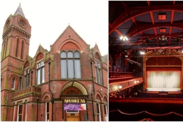 Chesterfield Museum and the town's Pomegranate Theatre.