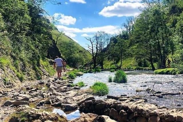 Dovedale is one of Julia Bradbury's favourite walks (photo: Instagram/somewhere_at_home)