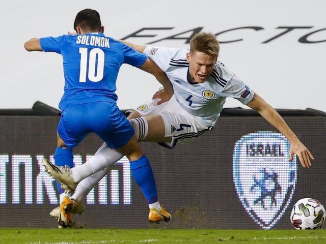 Good going forward, and those passes are a real asset - but exploited for the Israel opener when Solomon tied him in a knot. Still learning his international role but will remain a regular in that slot despite defensive frailties.