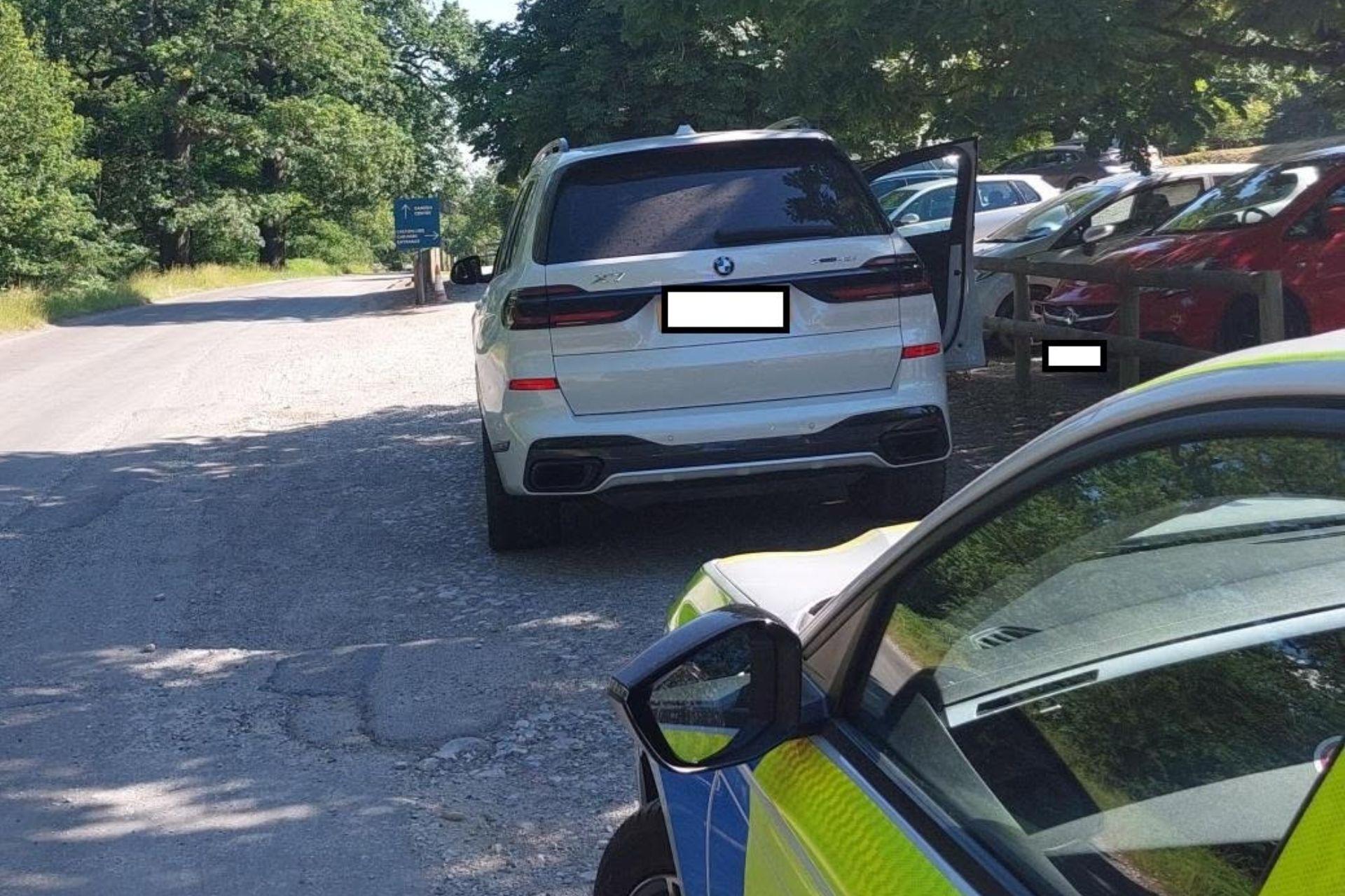 BMW drug driver arrested after incident near Chatsworth