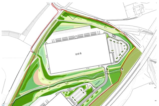 The extension to the Markham Vale business park was submitted by the development arm of the Chatsworth Estate