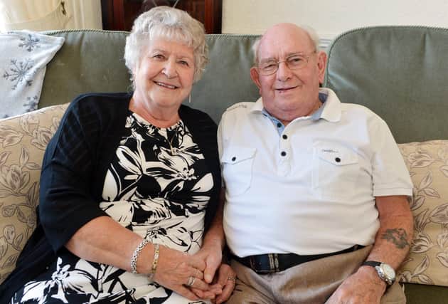 Pete and Pam Cousin celebrate their diamond wedding anniversary on June 17, 2021.