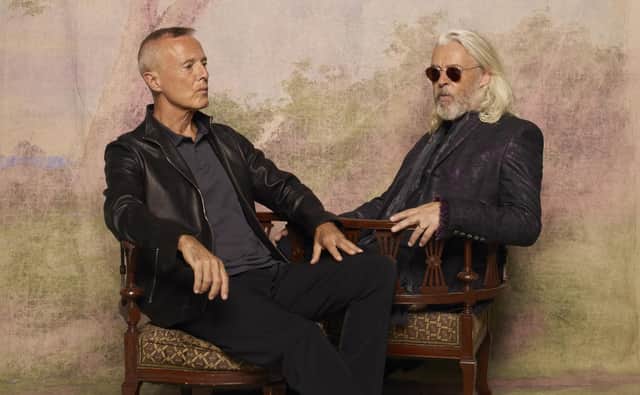 Tears For Fears musicians Curt Smith (vocals, bass, keyboards) and Roland Orzabal (vocals, guitar, keyboards) will be playing at The Incora County Ground, Derby, on July 12, 2022.