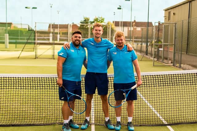 The coaching team at Chesterfield Lawn Tennis Club have been a big hit.
