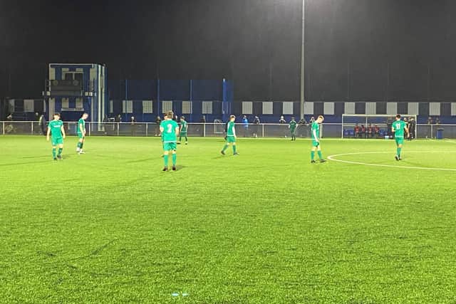 A young Chesterfield side lost 3-0 to Belper United in the Derbyshire Senior Cup.