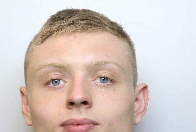 Matthew Brown, 27, will spend 12 years in prison after being found guilty of a violent rape.