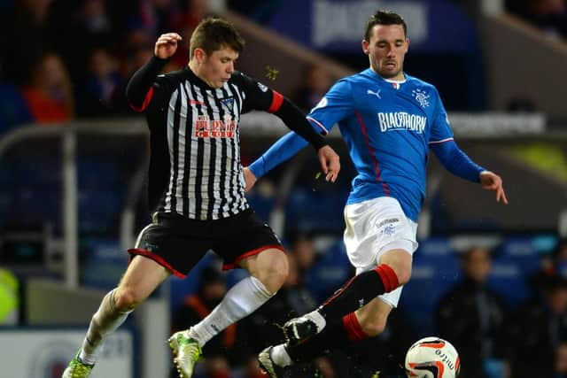Alex Whittle, pictured playing for Dunfermline, is being linked with a move to Chesterfield.