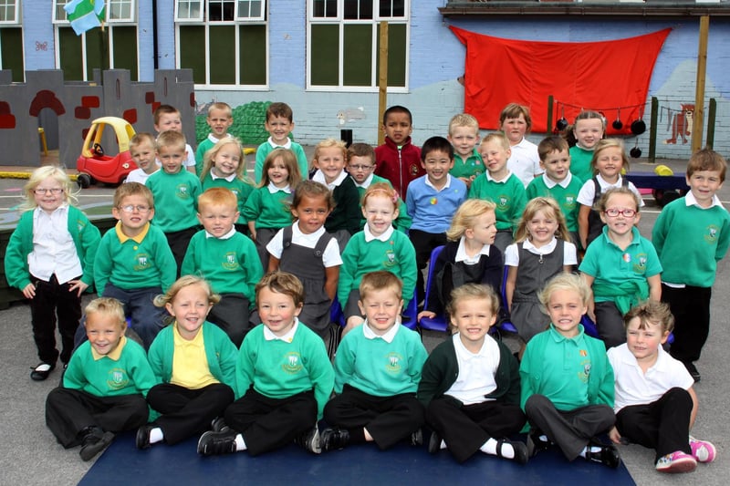 William Rhodes Primary School new starters, 2012