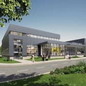 An artist's impression of Chesterfield Royal Hospital's new urgent and emergency care department