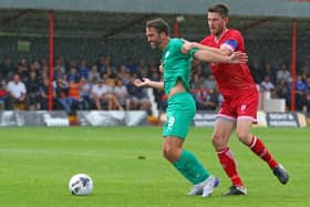 Summer signing Will Grigg has scored three goals in two games in pre-season. Picture: Tina Jenner.
