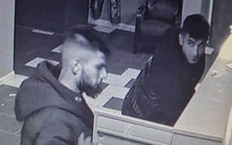 Officers wish to find these men in connection with the letterbox thefts.